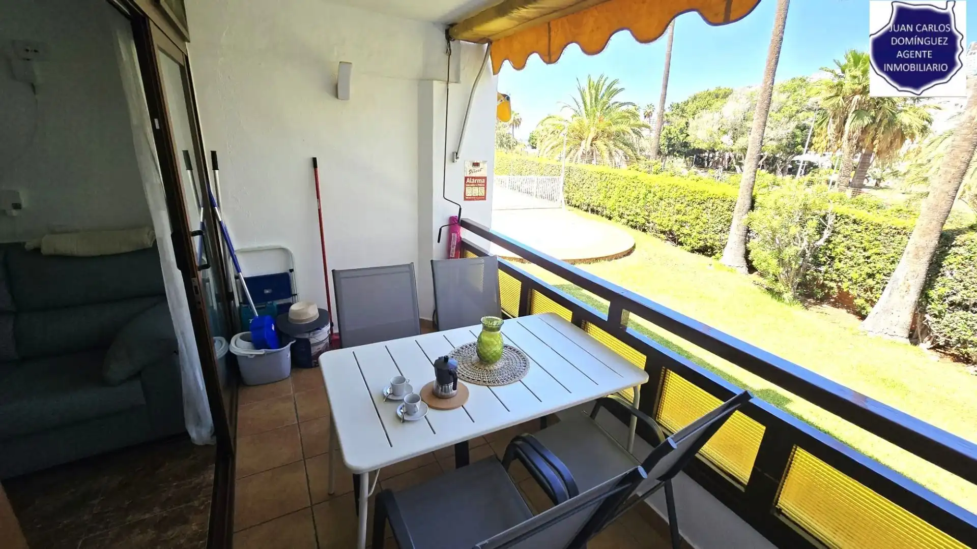 Terrasse von Wohnungen zur Miete in Mogán mit Terrasse, Möbliert und Gemeinschaftspool