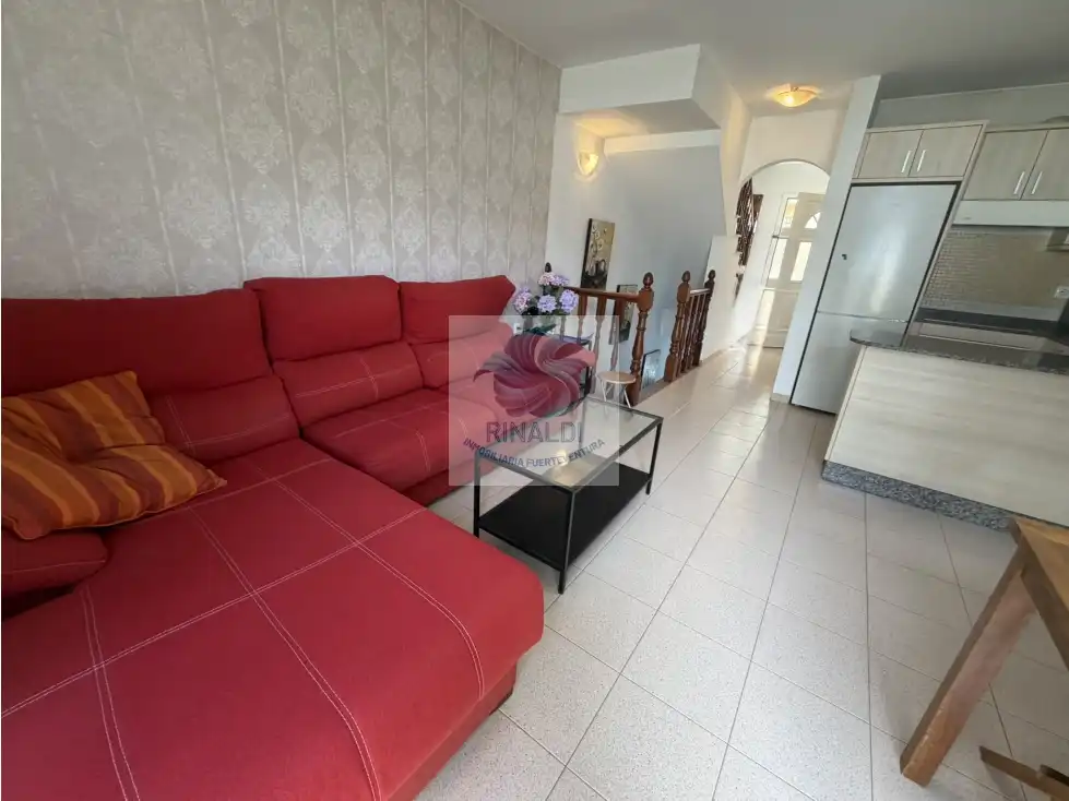 Sala de estar de Dúplex en venta en Caleta de Fuste
