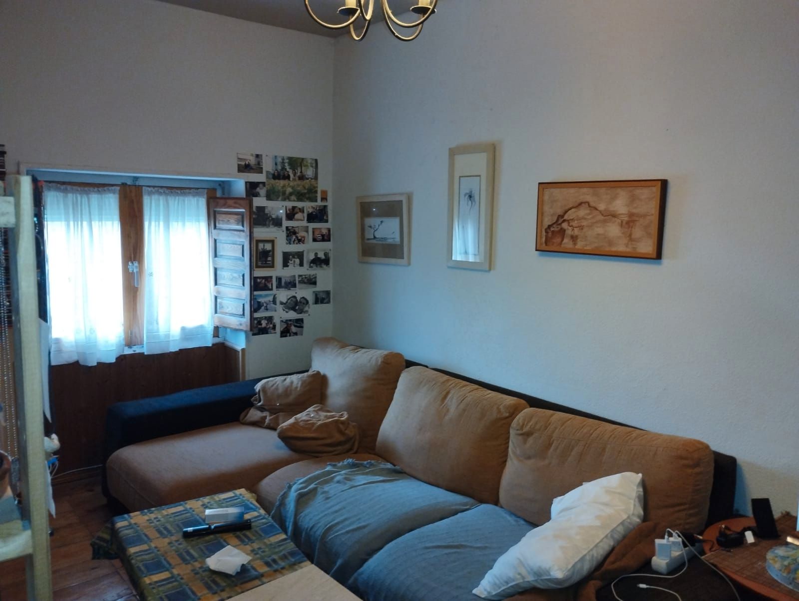 Living room of Single-family semi-detached for sale in Torrelaguna  with Heating, Storage room and Furnished