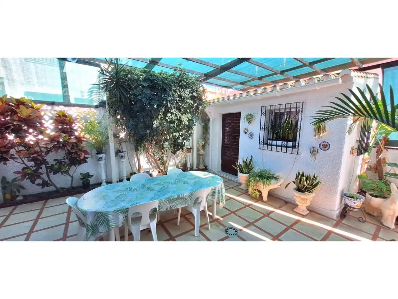 Jardín de Casa adosada en venta en Rincón de la Victoria con Aire acondicionado, Jardín privado y Terraza