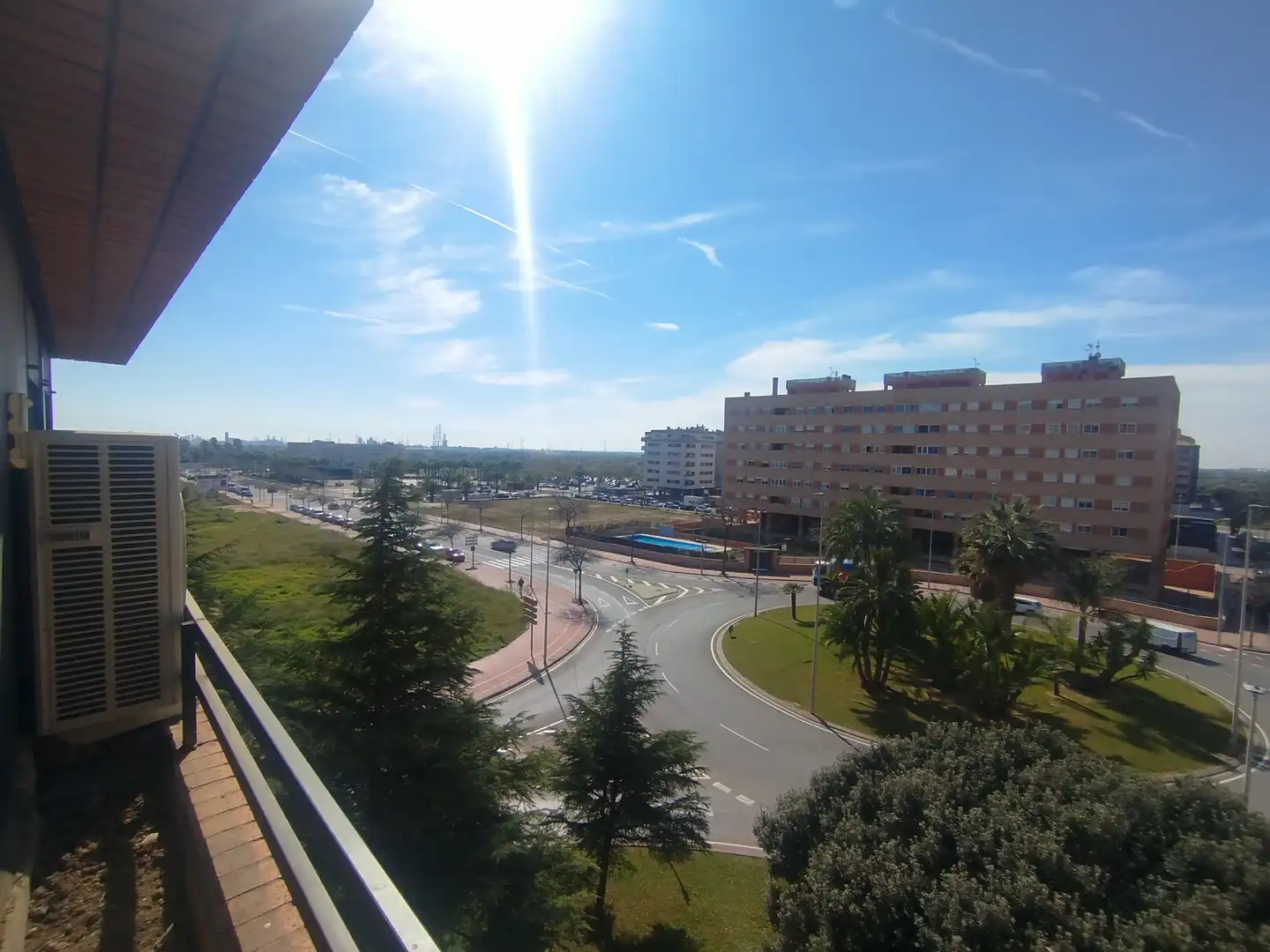 Exterior view of Flat for rent in Castellón de la Plana / Castelló de la Plana  with Heating, Furnished and Oven