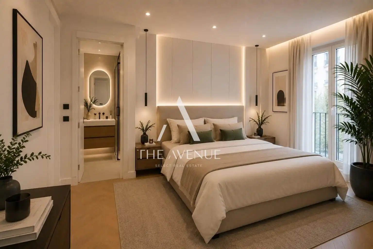Bedroom of Flat for sale in Madrid
