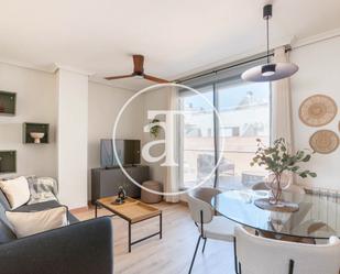 Exterior view of Attic to rent in  Madrid Capital  with Air Conditioner, Heating and Terrace