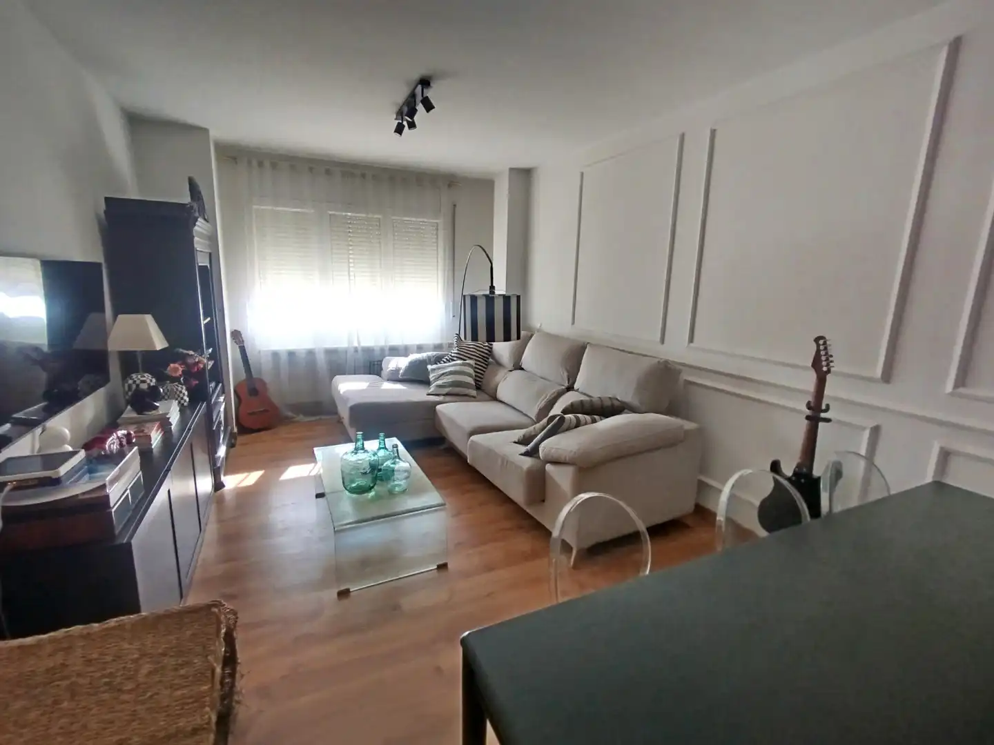 Living room of Flat for sale in Binéfar  with Air Conditioner, Heating and Balcony