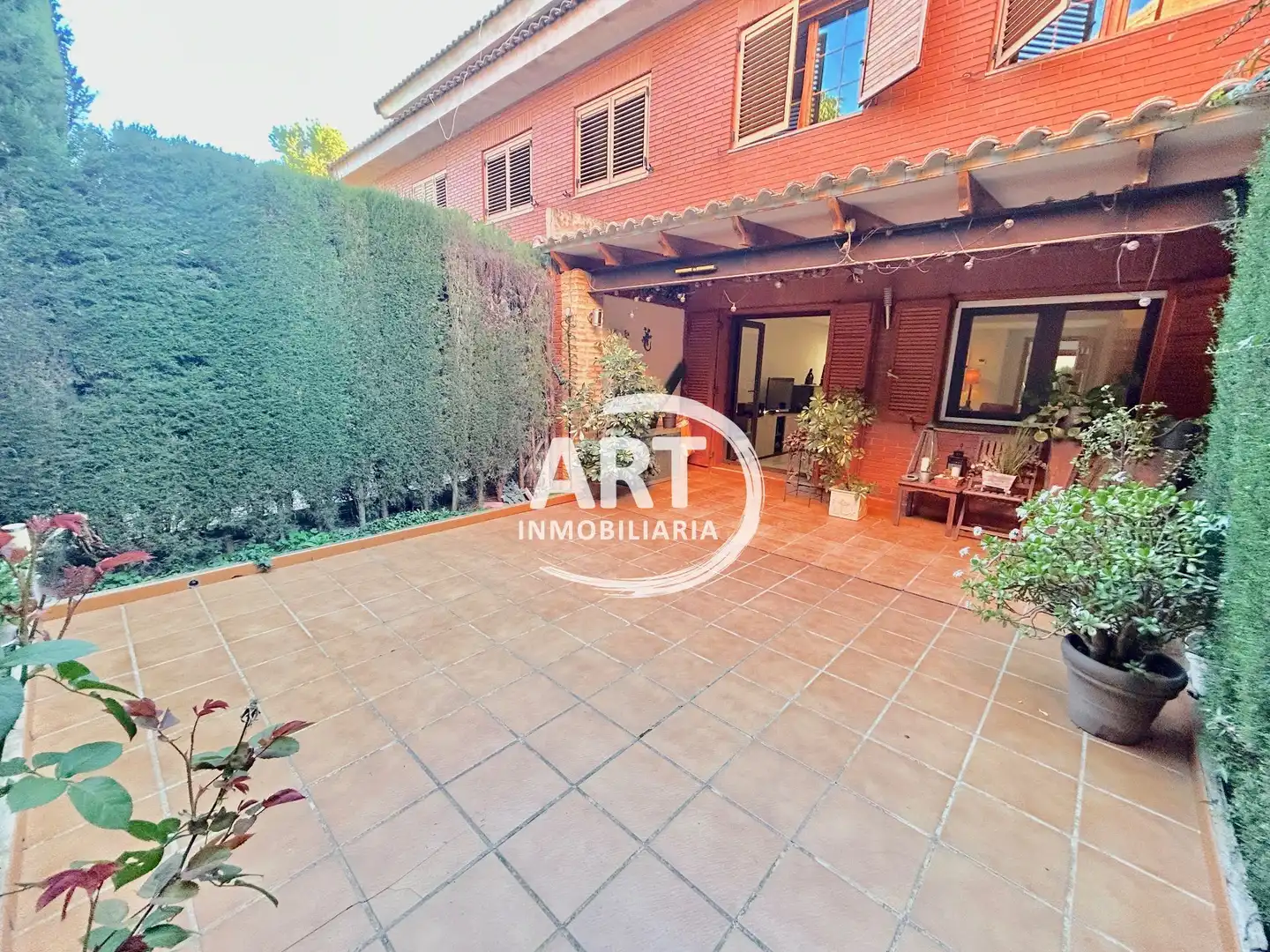 Jardín de Casa adosada en venta en Bétera con Aire acondicionado, Calefacción y Terraza