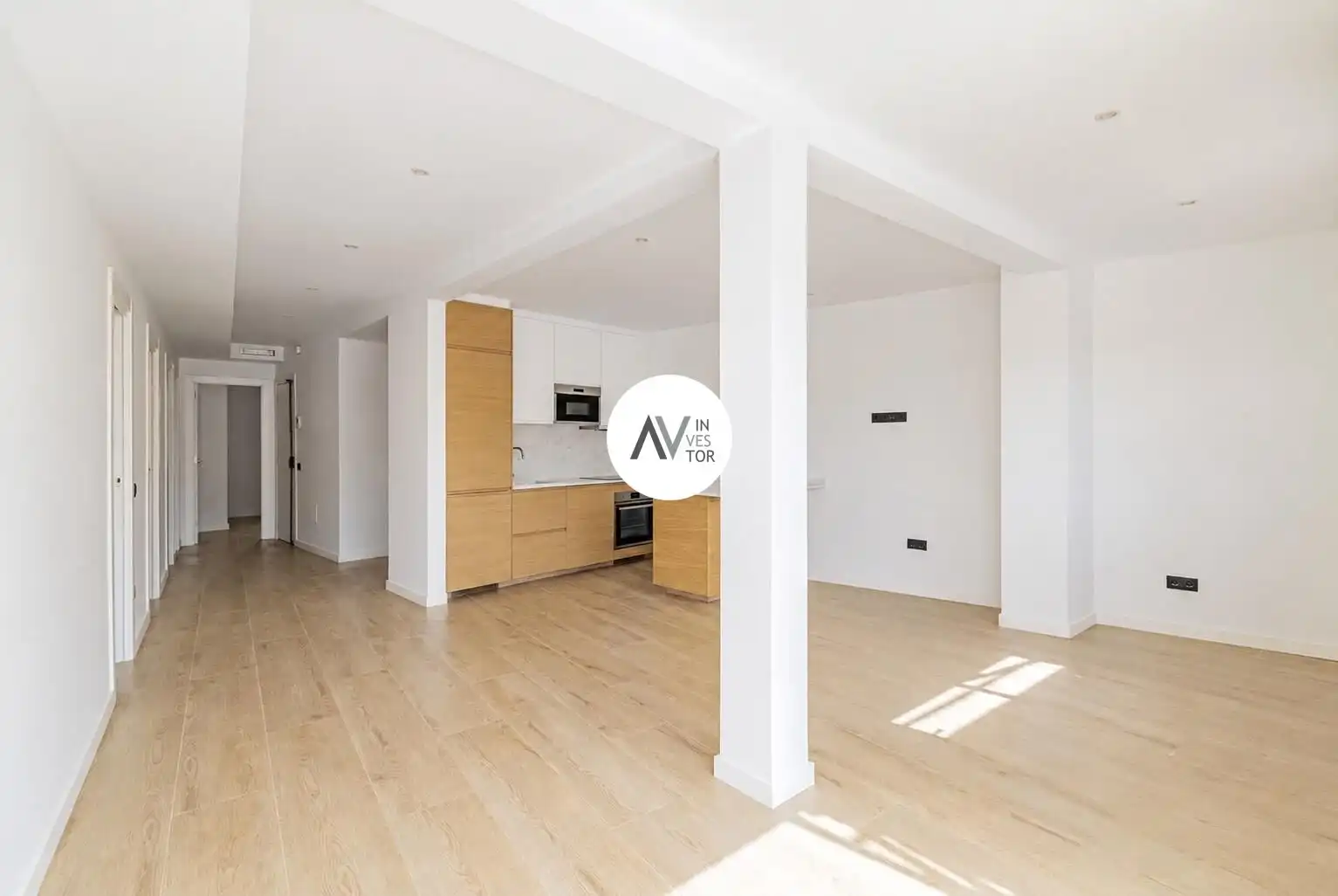 Sala d'estar de Apartament en venda en Barcelona amb Aire condicionat, Calefacció i Terrassa