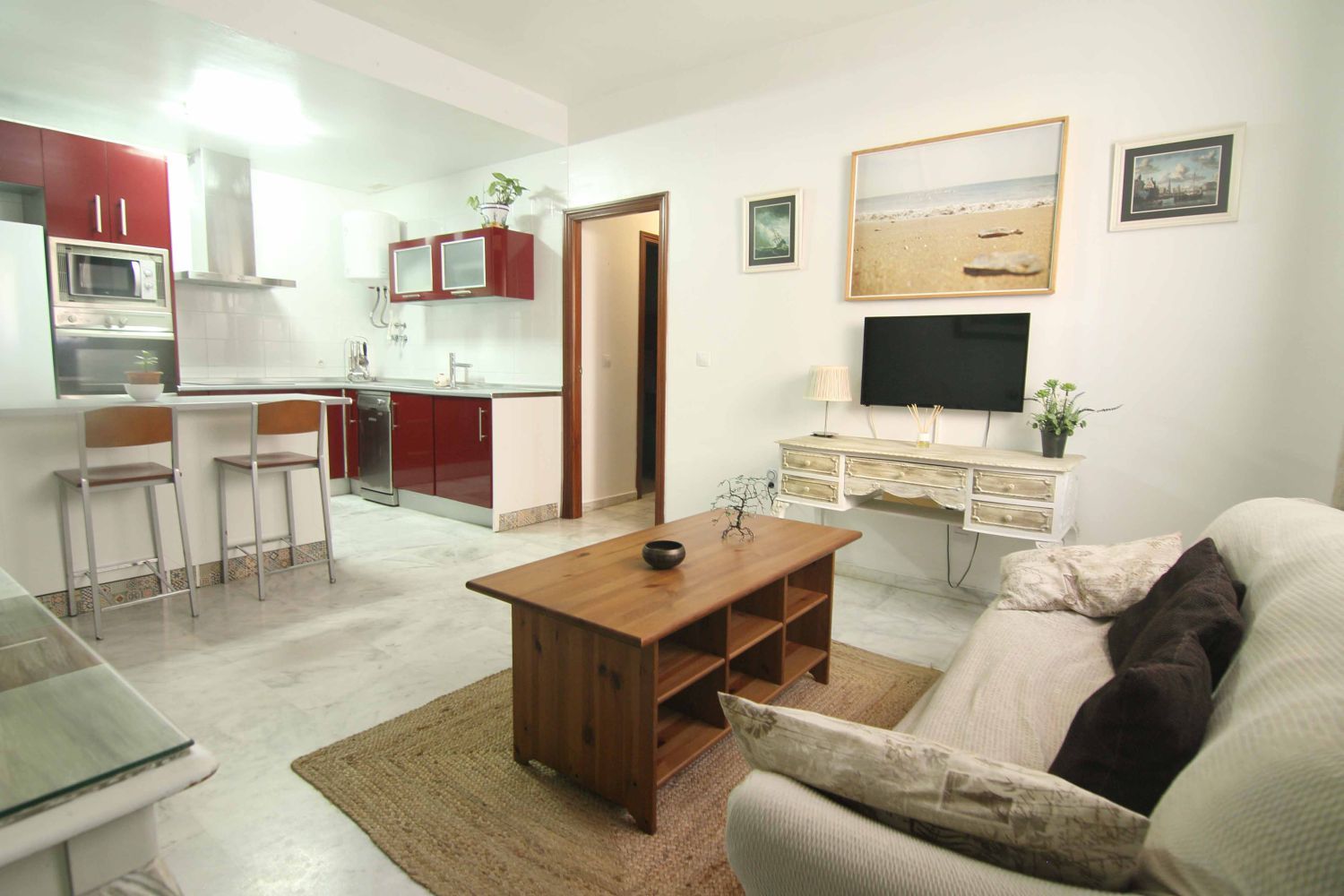 Sala d'estar de Pis en venda en Alcalá de Guadaira