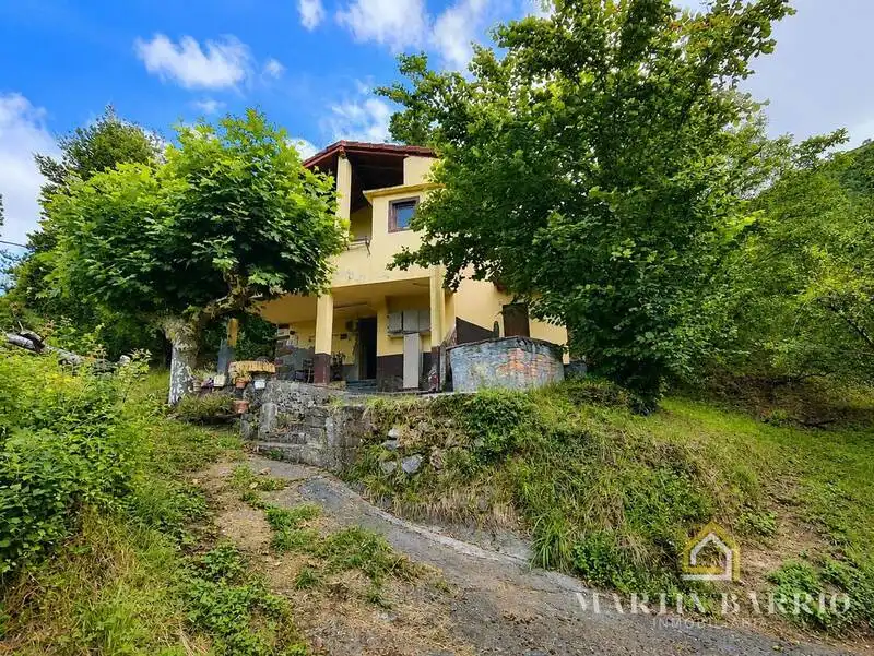 Vista exterior de Casa o xalet en venda en Galdames amb Jardí privat, Terrassa i Traster
