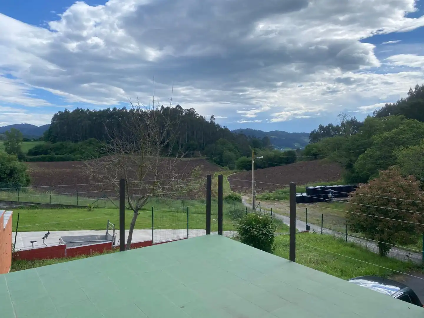 Terrace of Houses for rent in Las Regueras    with Heating, Terrace and Furnished