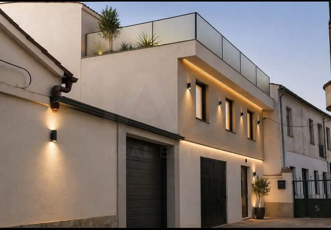Vista exterior de Casa o chalet en venta en Astorga con Calefacción y Terraza