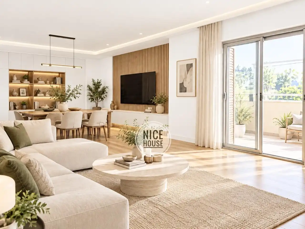 Sala de estar de Piso en venta en Hortaleza