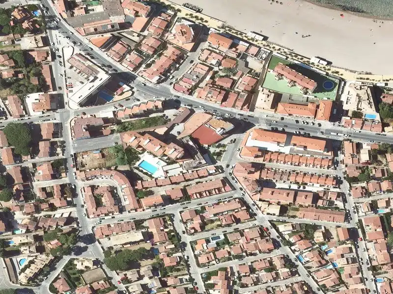 Vista exterior de Piso en venta en Riells