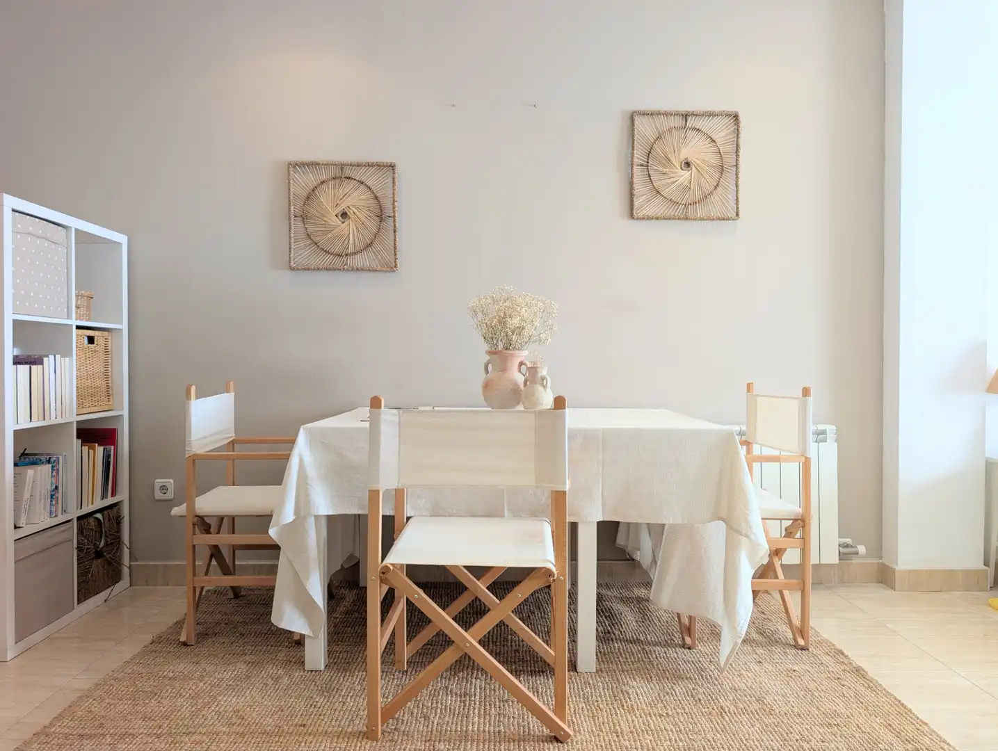 Esszimmer von Erdgeschoss zum Verkauf in Mataró mit Klimaanlage, Heizung und Terrasse