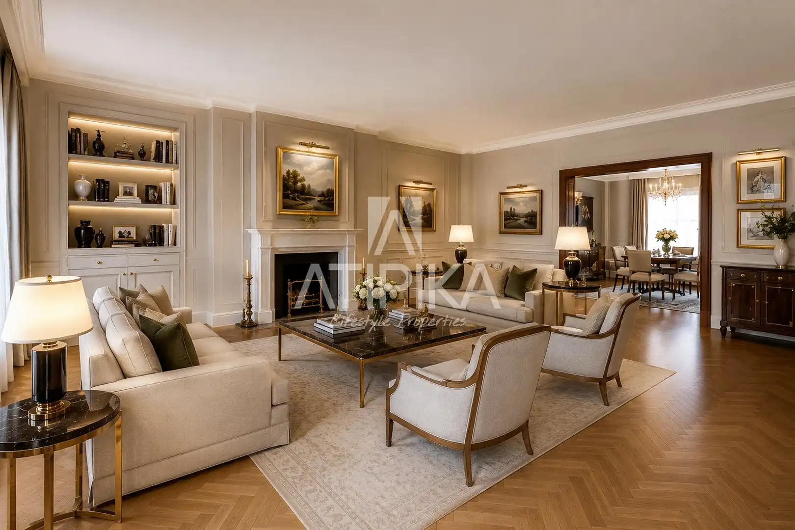 Sala de estar de Piso en venta en Barcelona con Aire acondicionado, Calefacción y Terraza