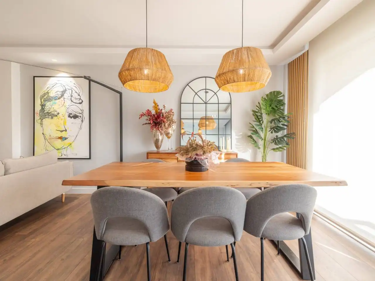 Dining room of Attic for sale in Reus  with Air Conditioner, Heating and Parquet flooring