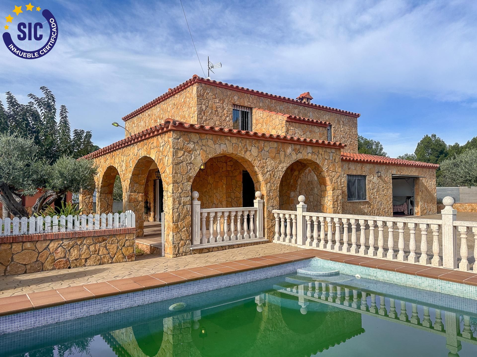 Exterior view of House or chalet for sale in Castellón de la Plana / Castelló de la Plana  with Air Conditioner, Private garden and Terrace