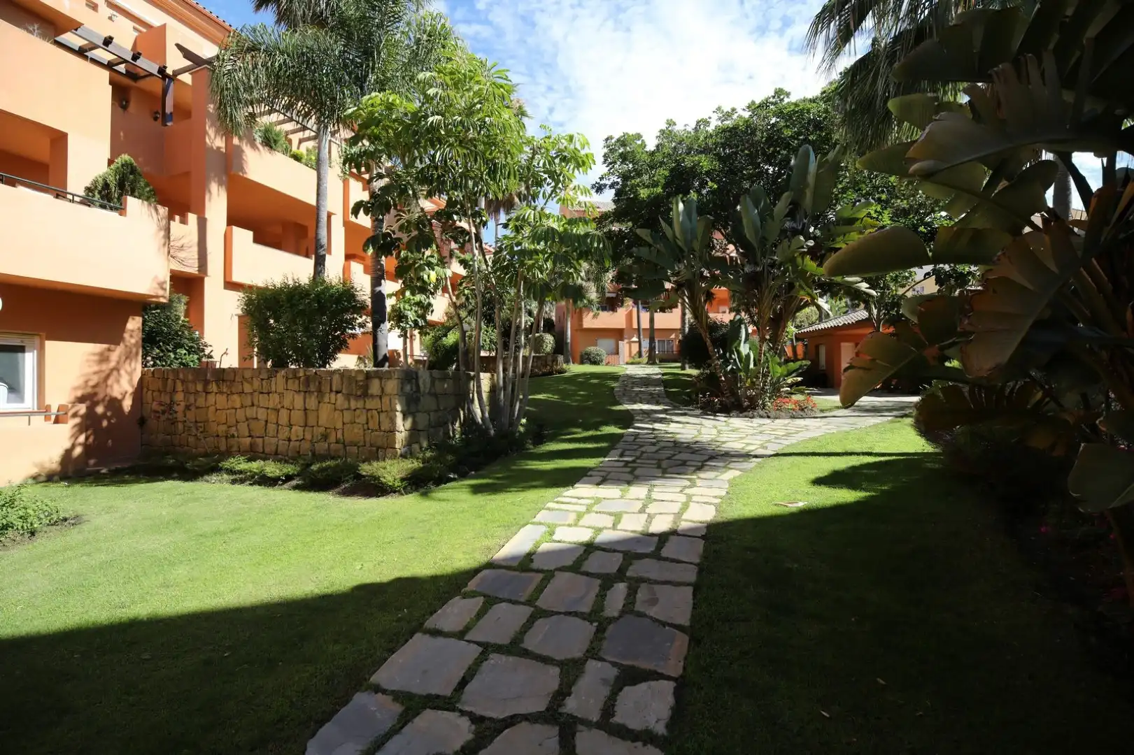 Jardín de Planta baja de alquiler en Estepona Pueblo