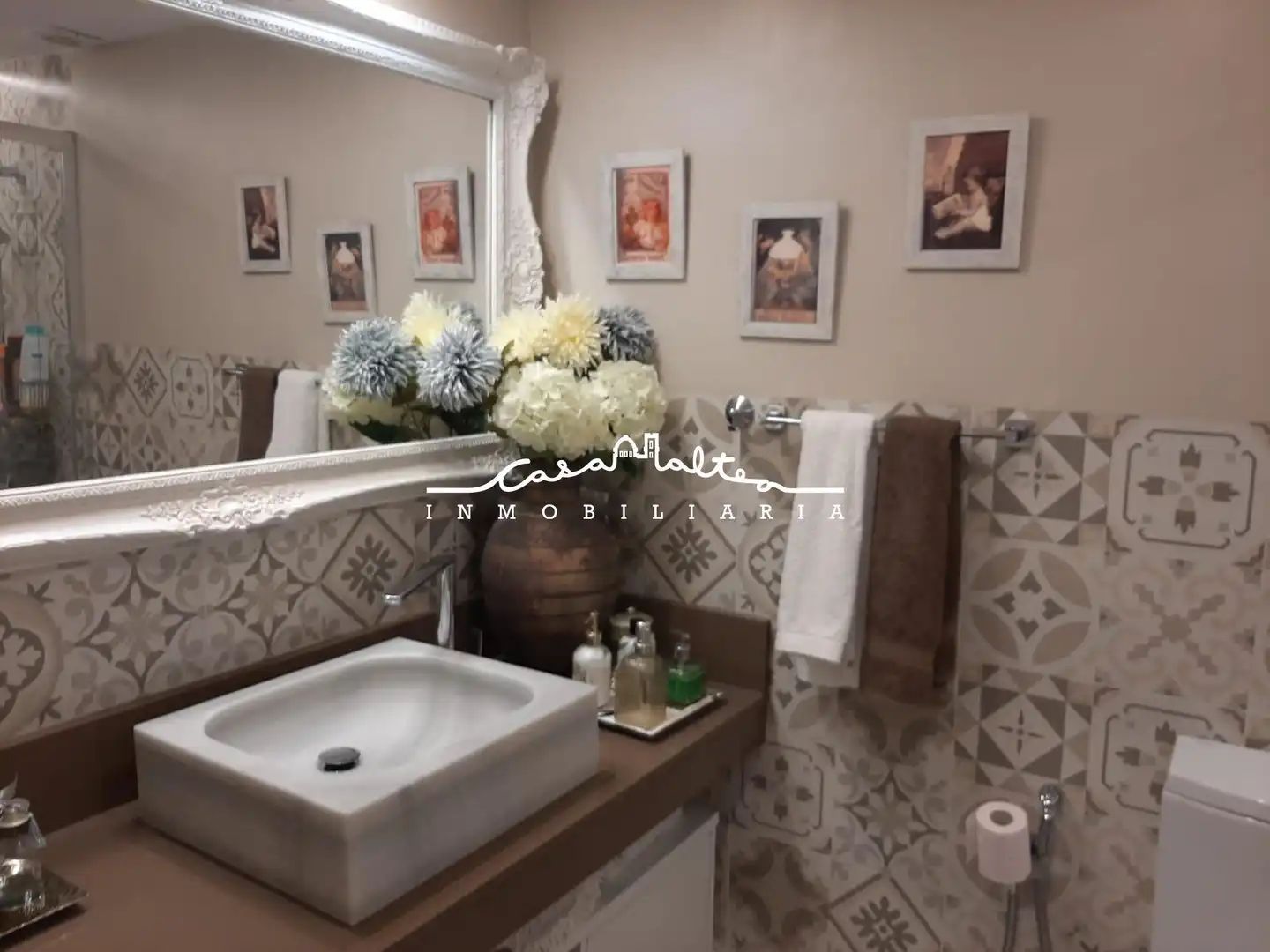 Bathroom of Flat for sale in Altea  with Air Conditioner, Private garden and Terrace