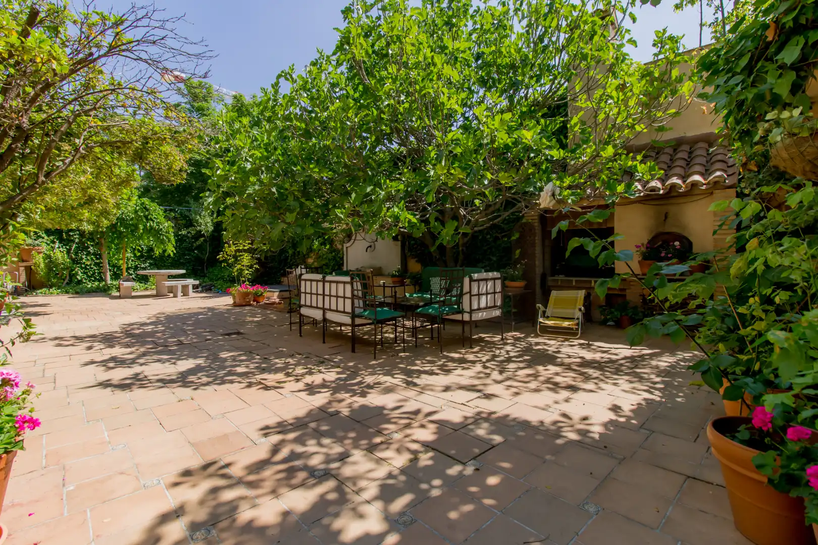 Terrassa de Casa o xalet en venda en Las Rozas de Madrid amb Aire condicionat, Calefacció i Jardí privat
