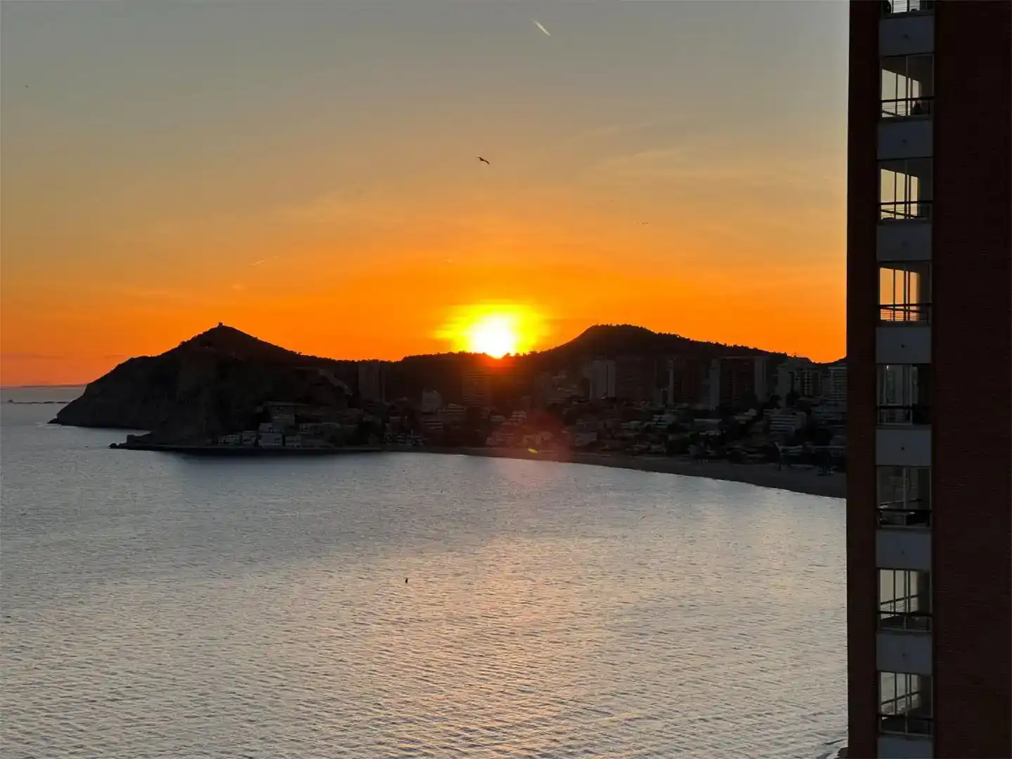 Außenansicht von Wohnung zur Miete in Benidorm mit Klimaanlage, Privatgarten und Schwimmbad