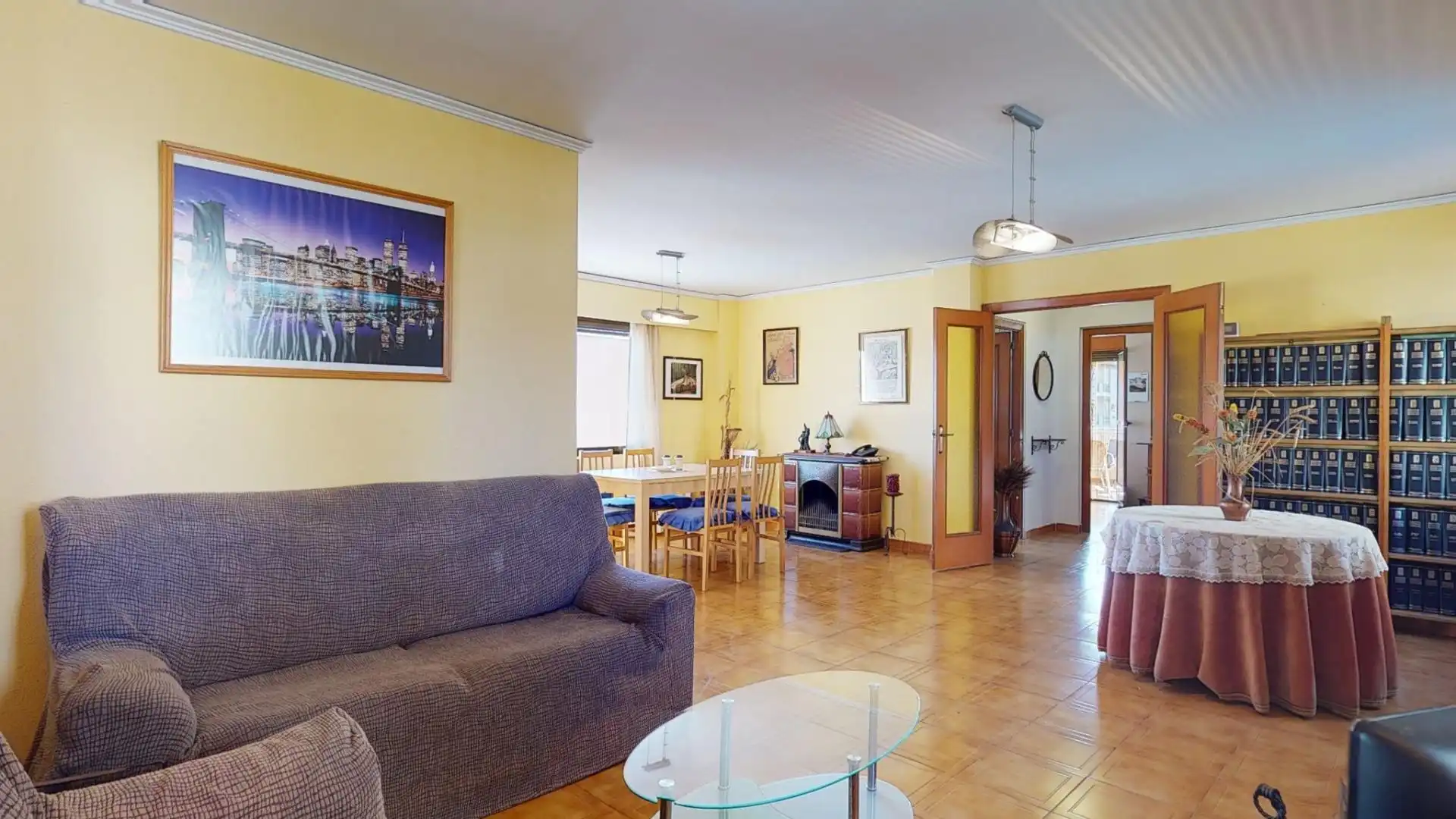 Sala de estar de Casa o chalet en venta en Xeraco con Calefacción, Jardín privado y Terraza