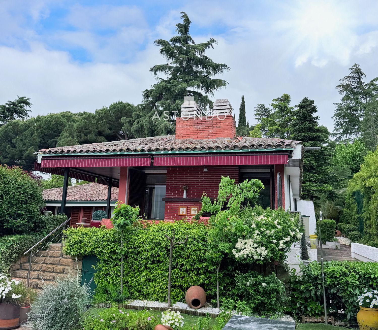 Exterior view of House or chalet to rent in  Madrid Capital  with Air Conditioner, Heating and Terrace