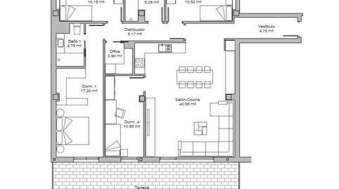 Foto 4 de Àtic en venda a Centro, Navarra