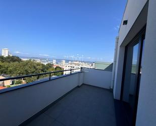 Balcony of Flat to rent in A Coruña Capital 