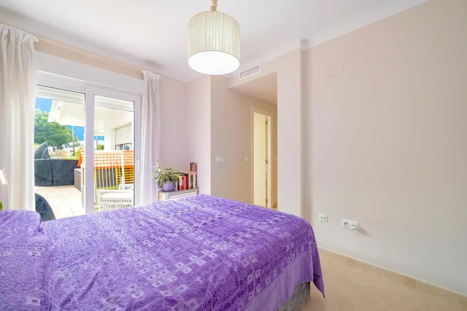 Bedroom of Apartments for sale in Dénia  with Air Conditioner, Heating and Private garden