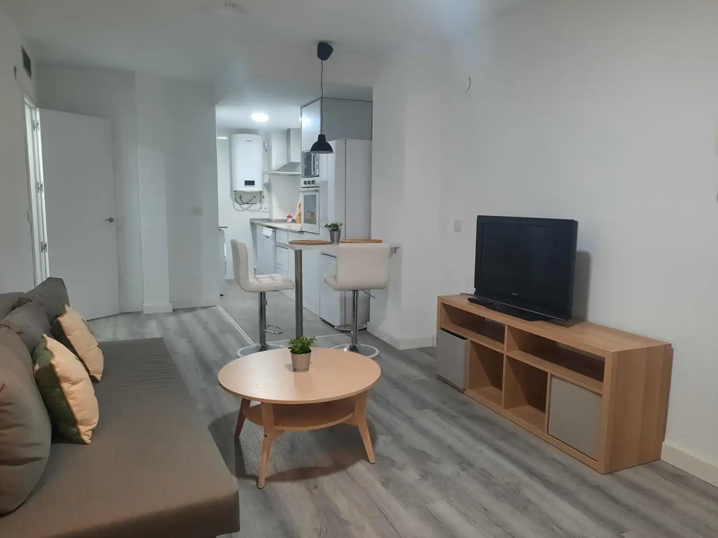 Sala d'estar de Pis de lloguer en  Córdoba Capital amb Aire condicionat i Terrassa
