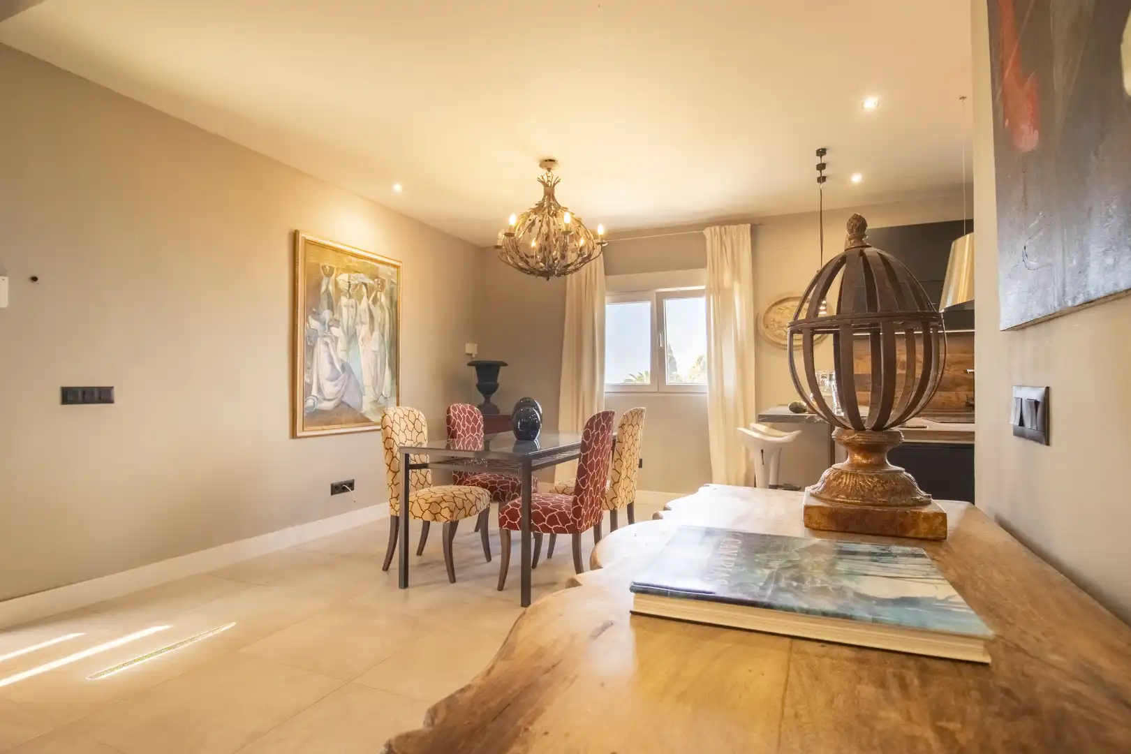 Dining room of Houses for rent in Tacoronte  with Air Conditioner, Private garden and Terrace