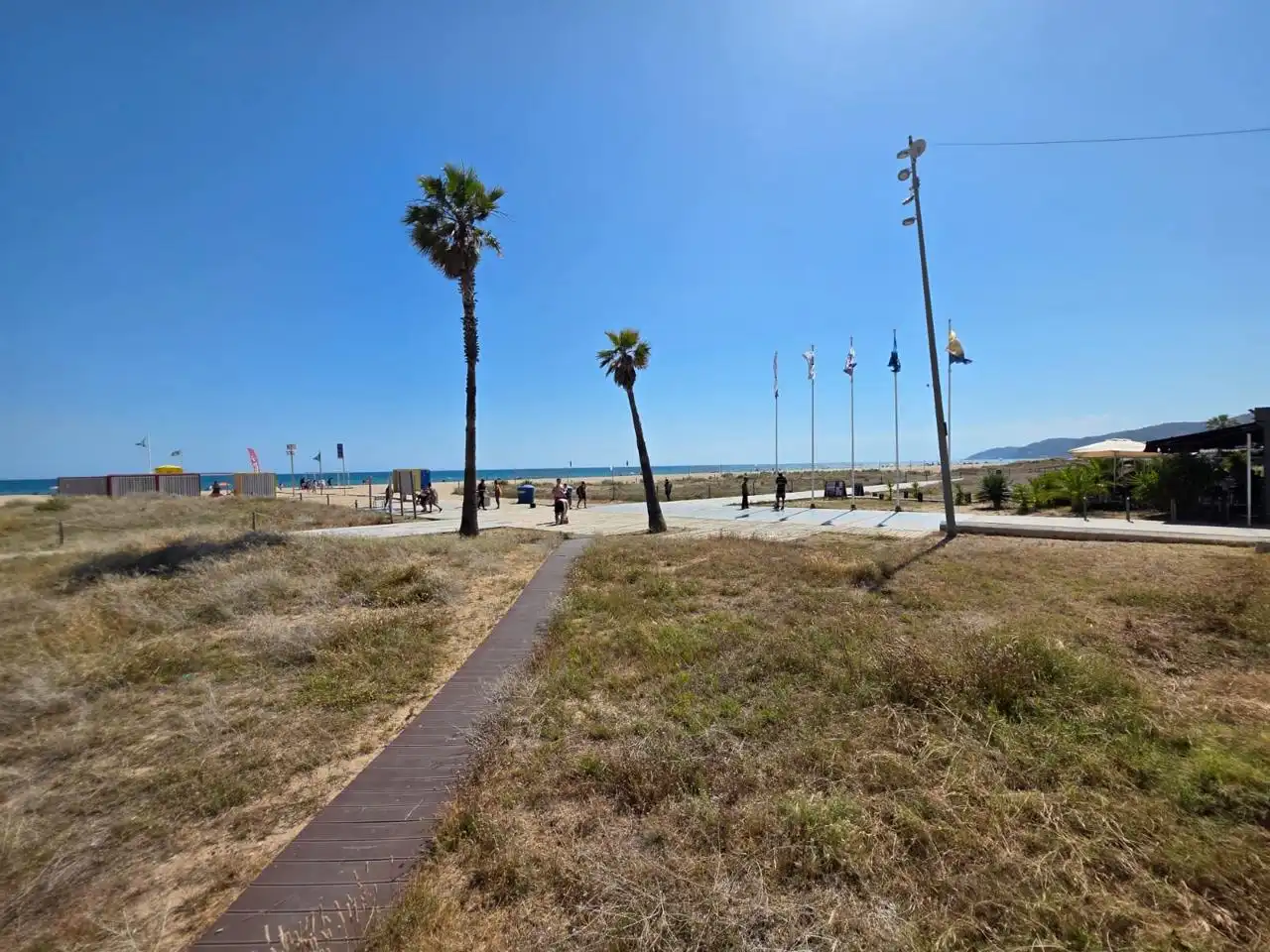 Außenansicht von Wohnung zur Miete in Castelldefels mit Klimaanlage, Terrasse und Möbliert