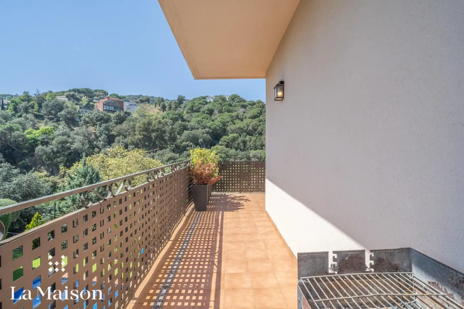 Terraza de Casa o chalet en venta en Alella con Aire acondicionado, Calefacción y Jardín privado