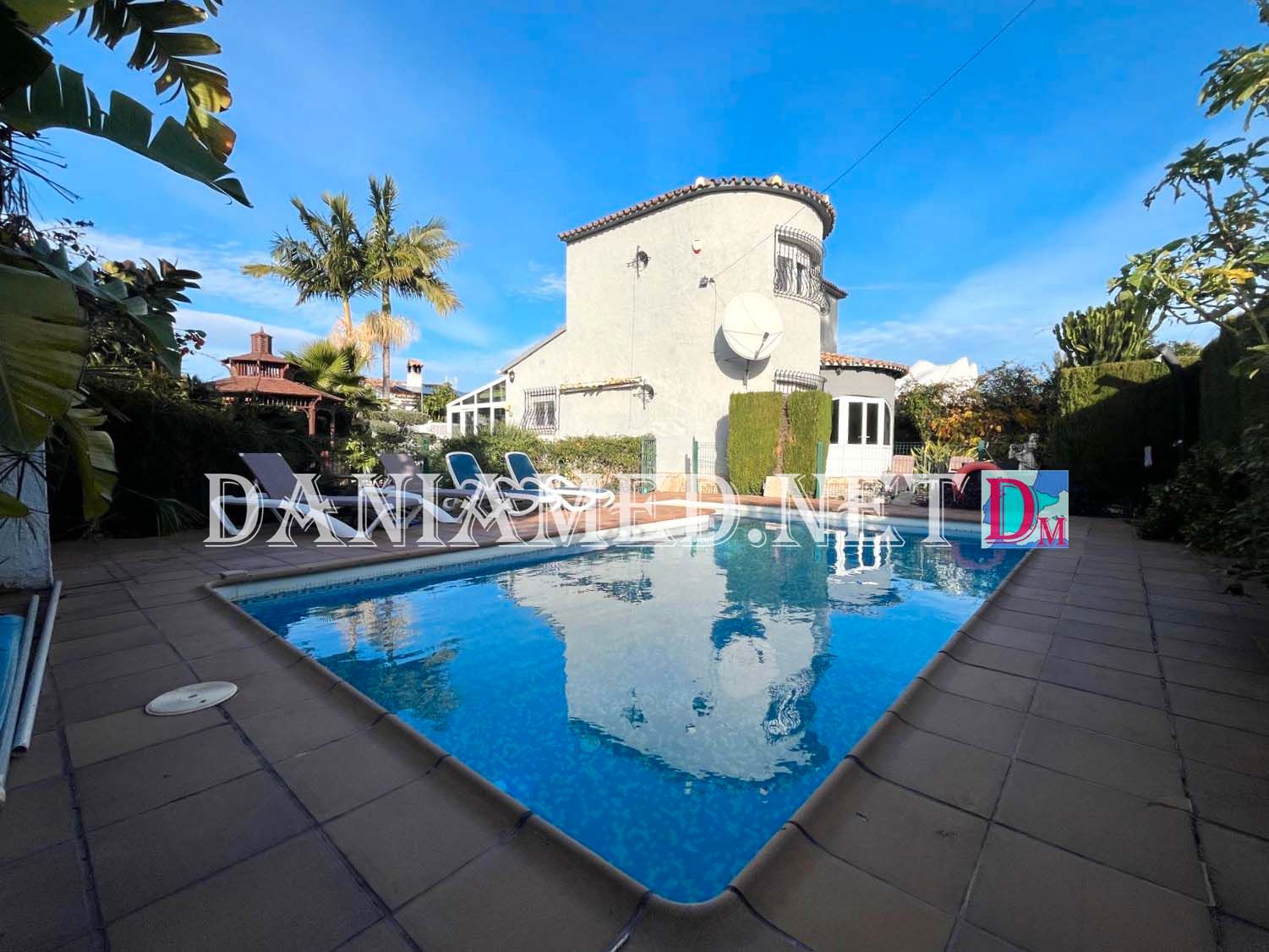 Exterior view of House or chalet for sale in Els Poblets  with Air Conditioner, Heating and Private garden