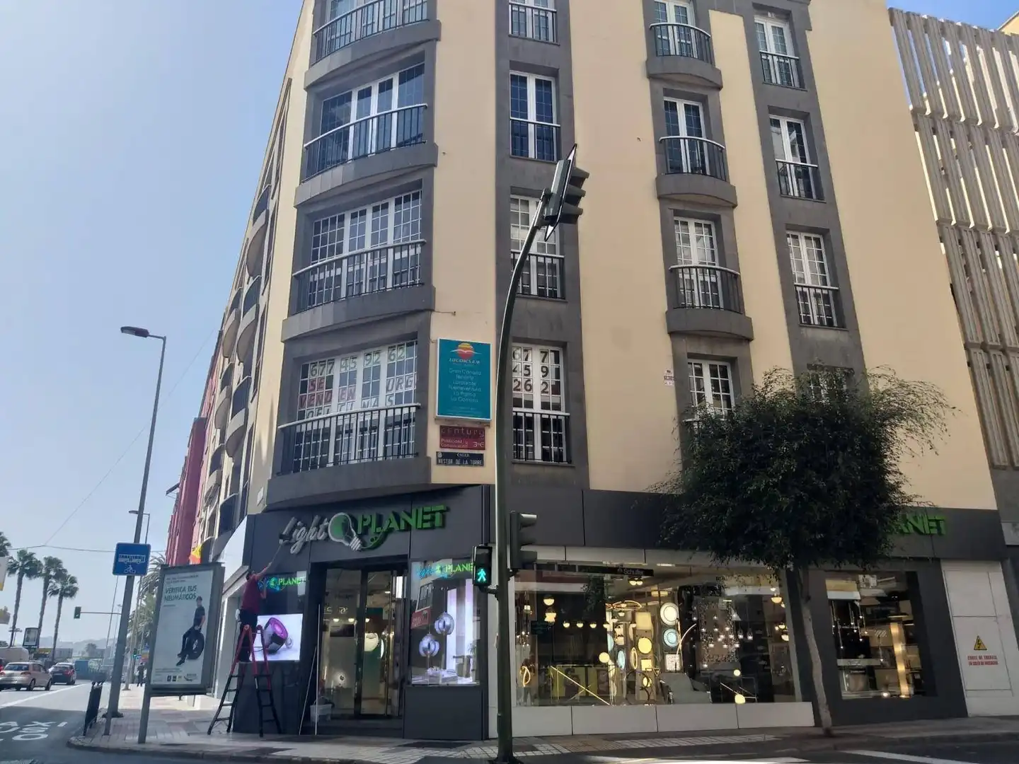 Vista exterior de Piso en venta en Las Palmas de Gran Canaria con Aire acondicionado