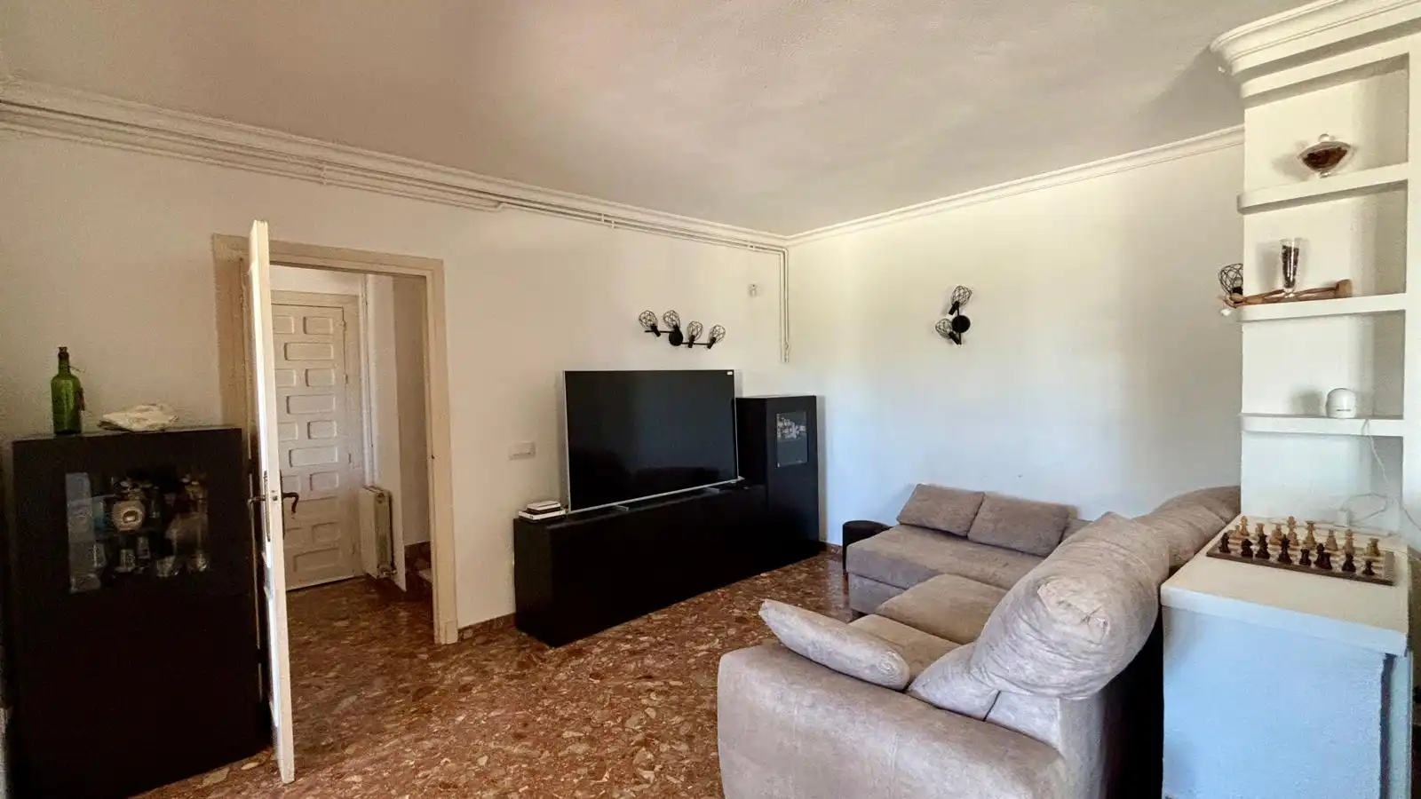 Sala de estar de Casa o chalet en venta en Cartagena con Calefacción, Terraza y Amueblado