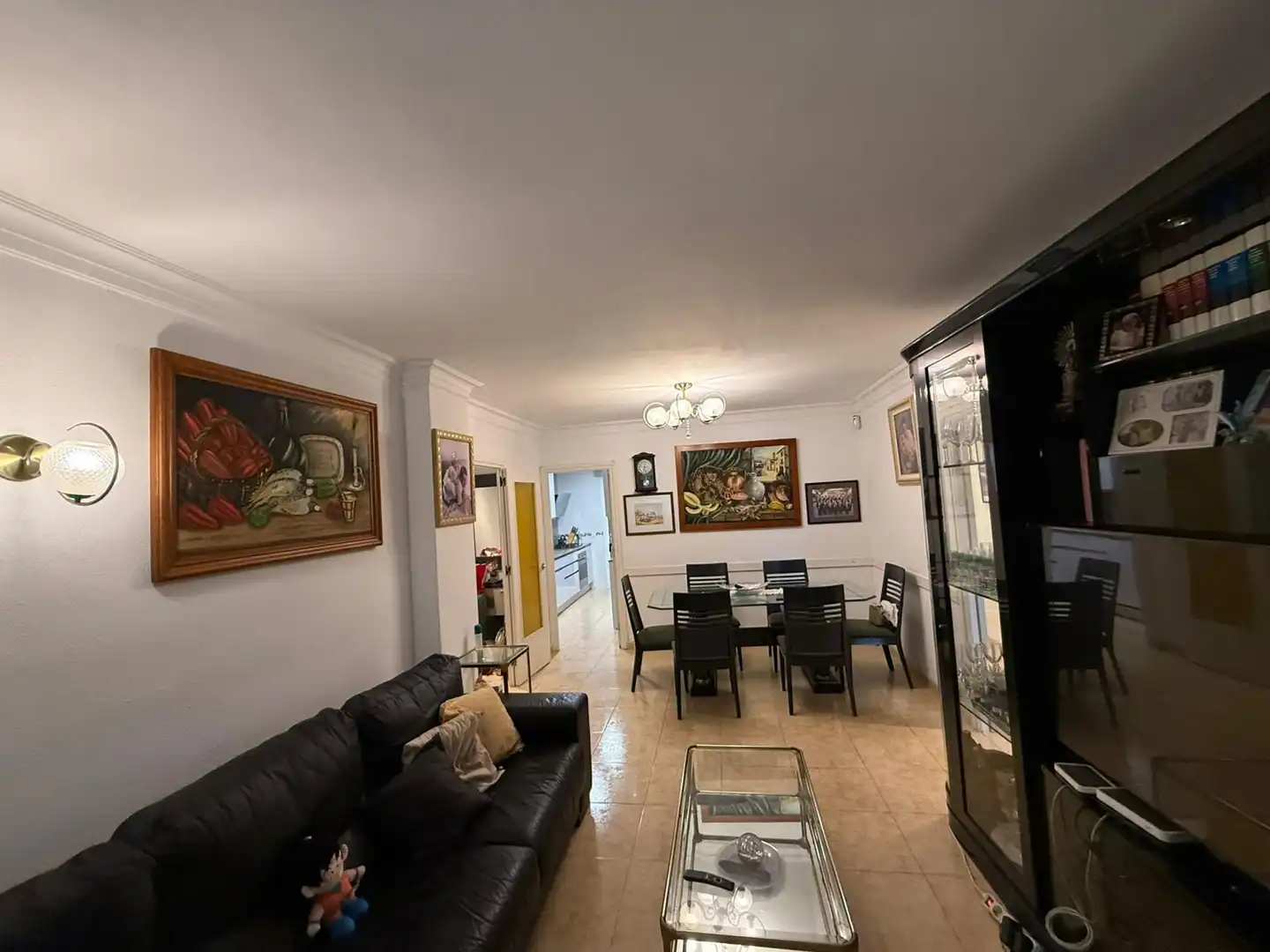 Wohnzimmer von Wohnungen zum Verkauf in Sant Feliu de Guíxols mit Heizung, Terrasse und Möbliert