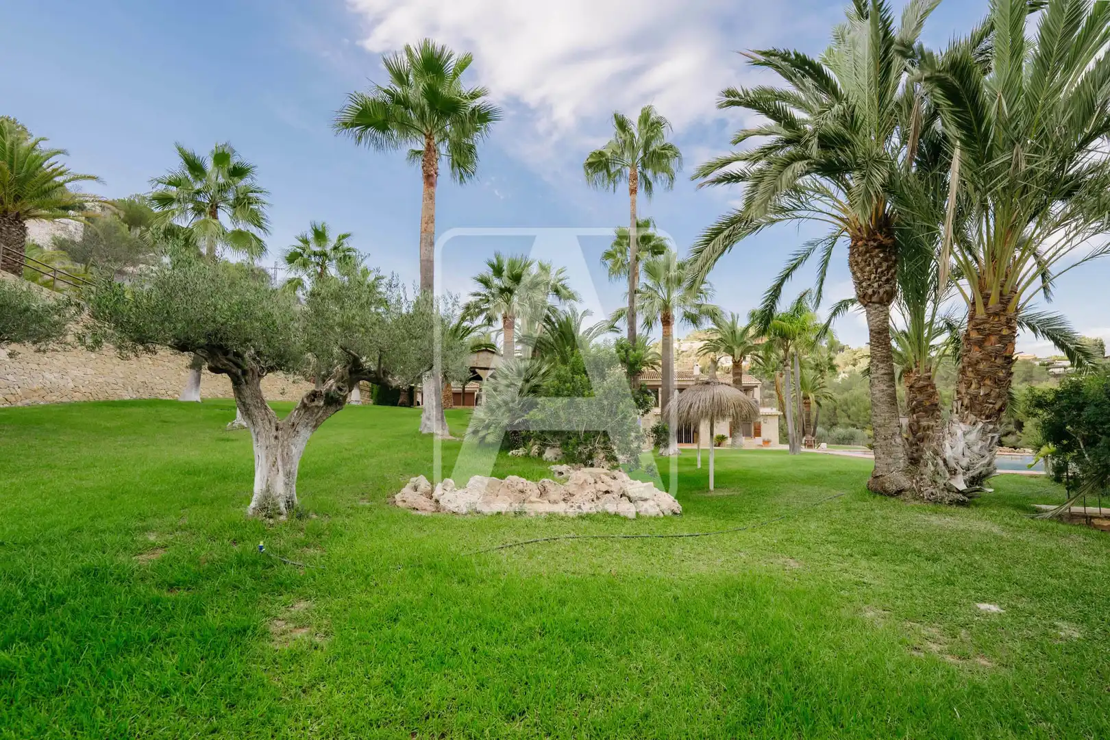 Jardín de Finca rústica en venta en Benissa con Aire acondicionado, Calefacción y Jardín privado