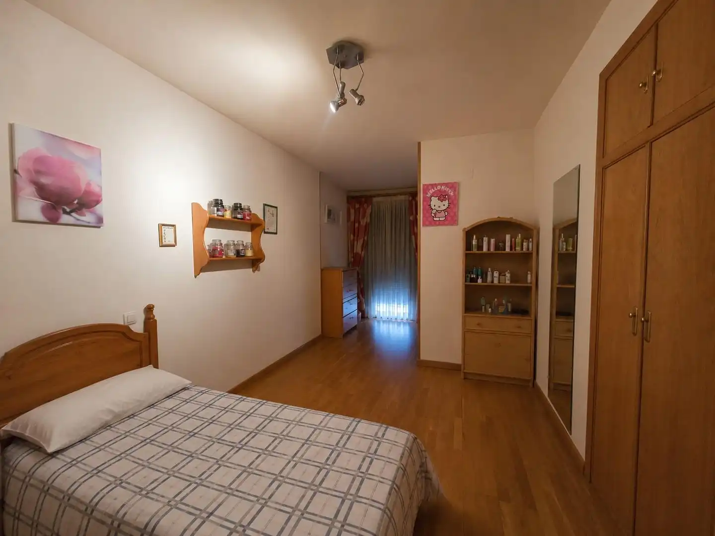 Bedroom of Flat for sale in Plasencia  with Heating and Parquet flooring