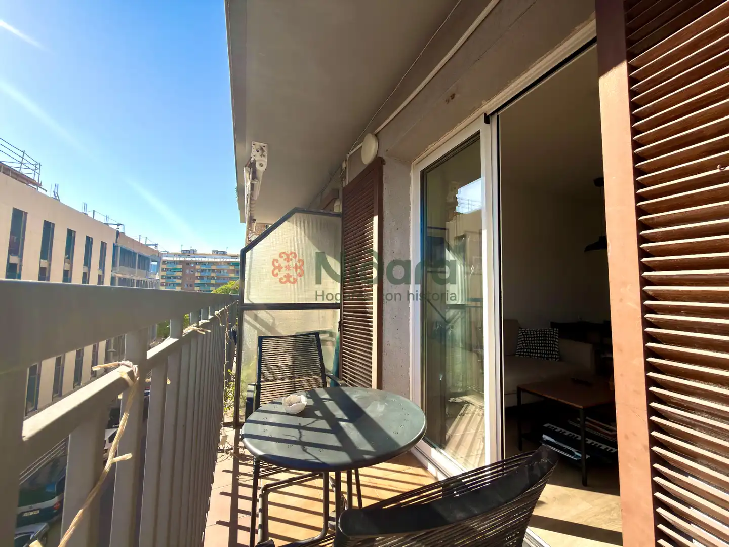 Balcony of Flat for sale in Barcelona  with Air Conditioner, Heating and Parquet flooring