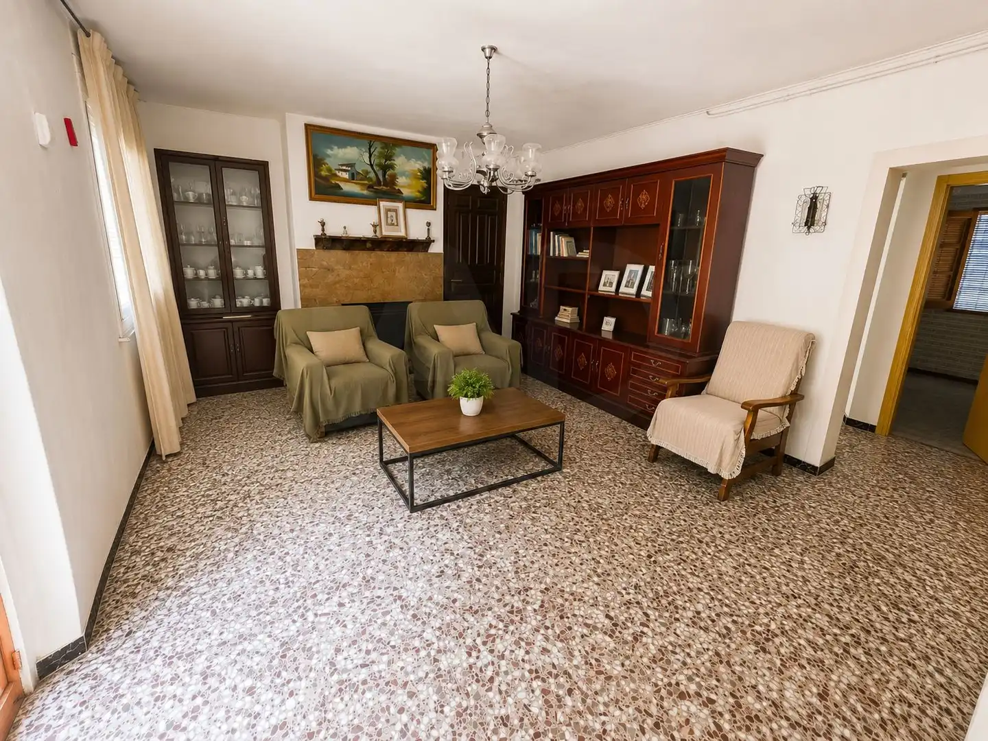 Living room of Country homes for sale in Cehegín  with Terrace and Swimming Pool