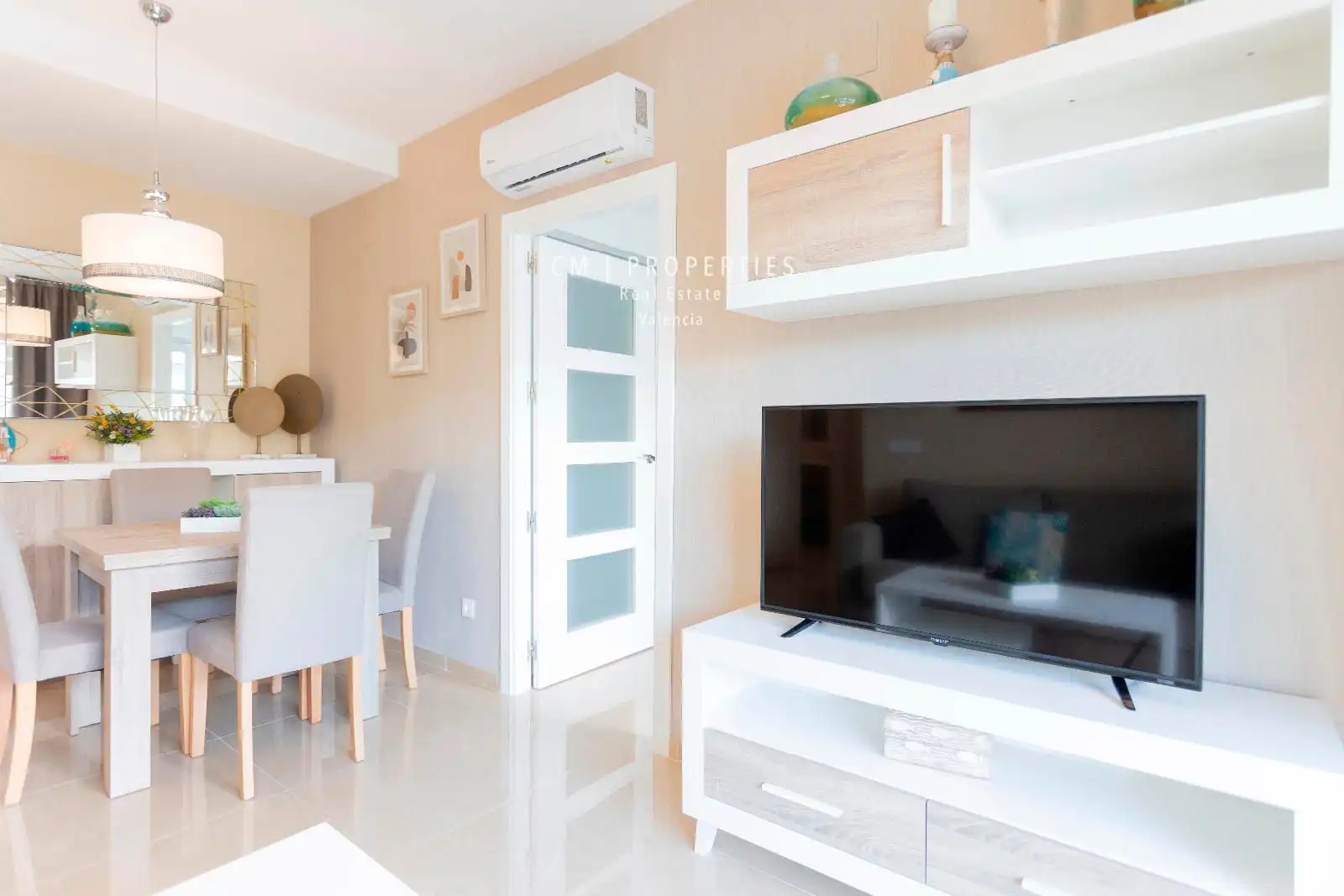 Sala de estar de Piso en venta en Cabanes con Aire acondicionado, Calefacción y Terraza