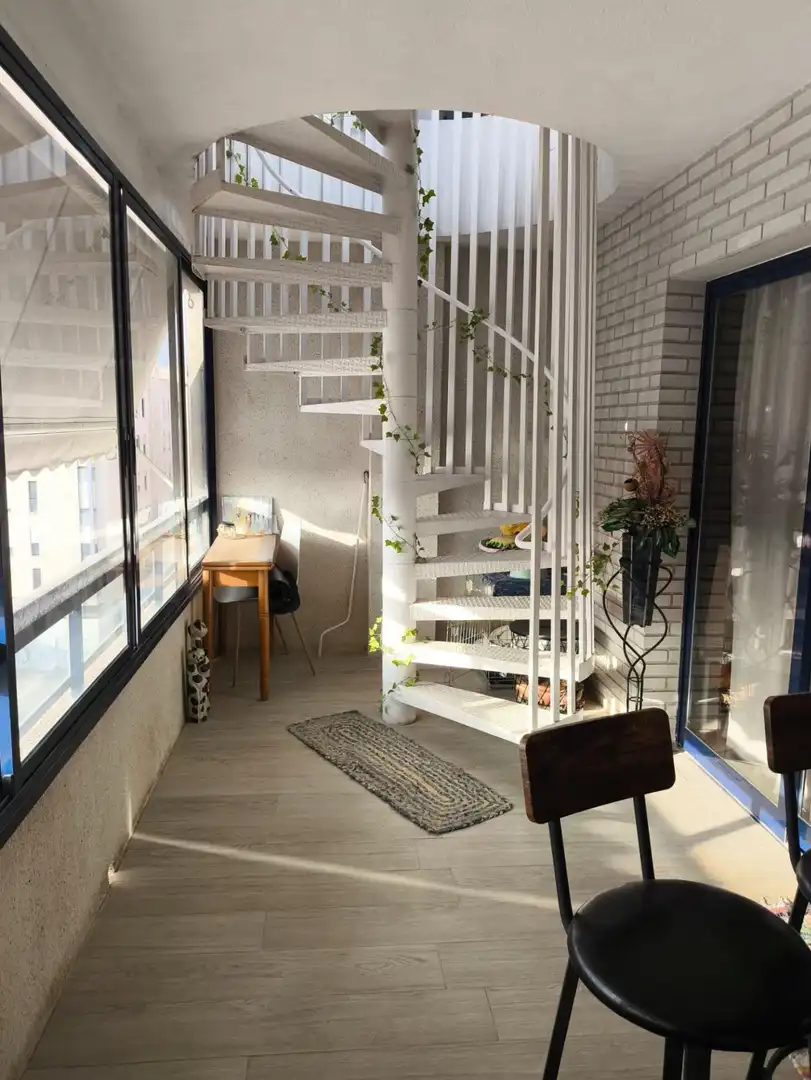 Terrassa de Àtic de lloguer en Alicante / Alacant amb Calefacció, Jardí privat i Terrassa