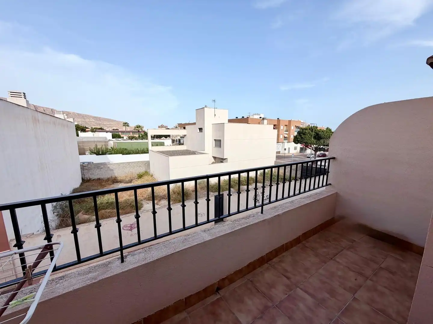 Terrace of Study for rent in Roquetas de Mar  with Air Conditioner, Furnished and Balcony