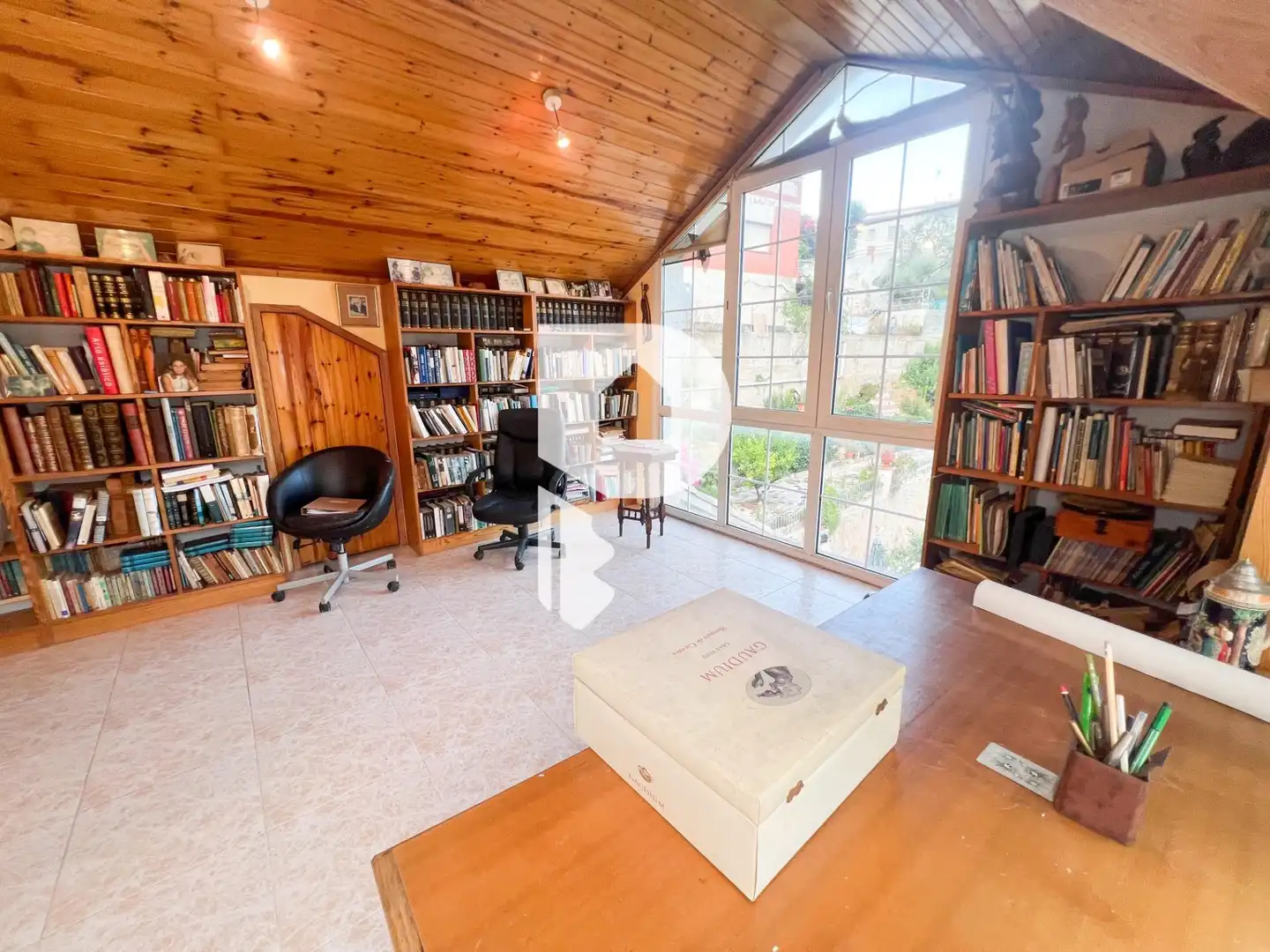 Sala de estar de Casa o chalet en venta en Vallirana con Calefacción, Jardín privado y Terraza