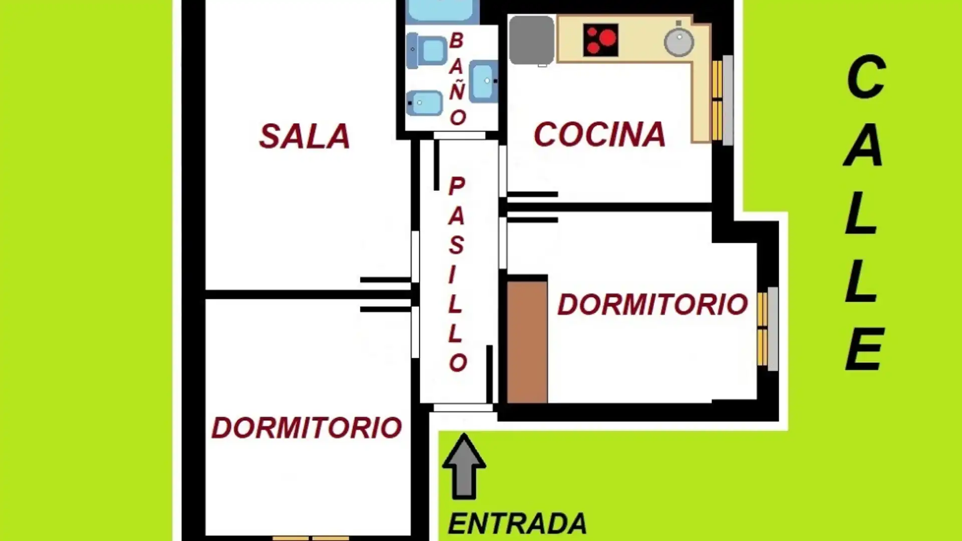 Piso en venta en Gijón  con Calefacción y Parquet