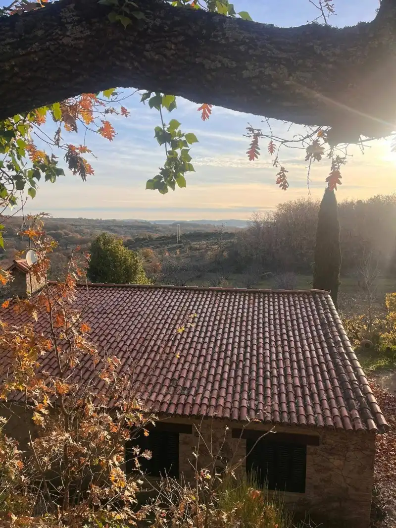 Terraza de Casa o chalet en venta en Cuacos de Yuste con Piscina