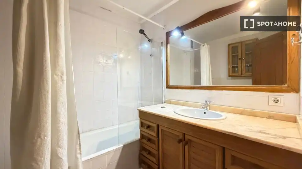 Baño de Piso para compartir en  Palma de Mallorca con Aire acondicionado, Calefacción y Amueblado