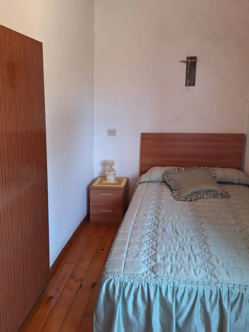 Dormitori de Casa o xalet en venda en Vilasantar amb Jardí privat, Parquet i Moblat