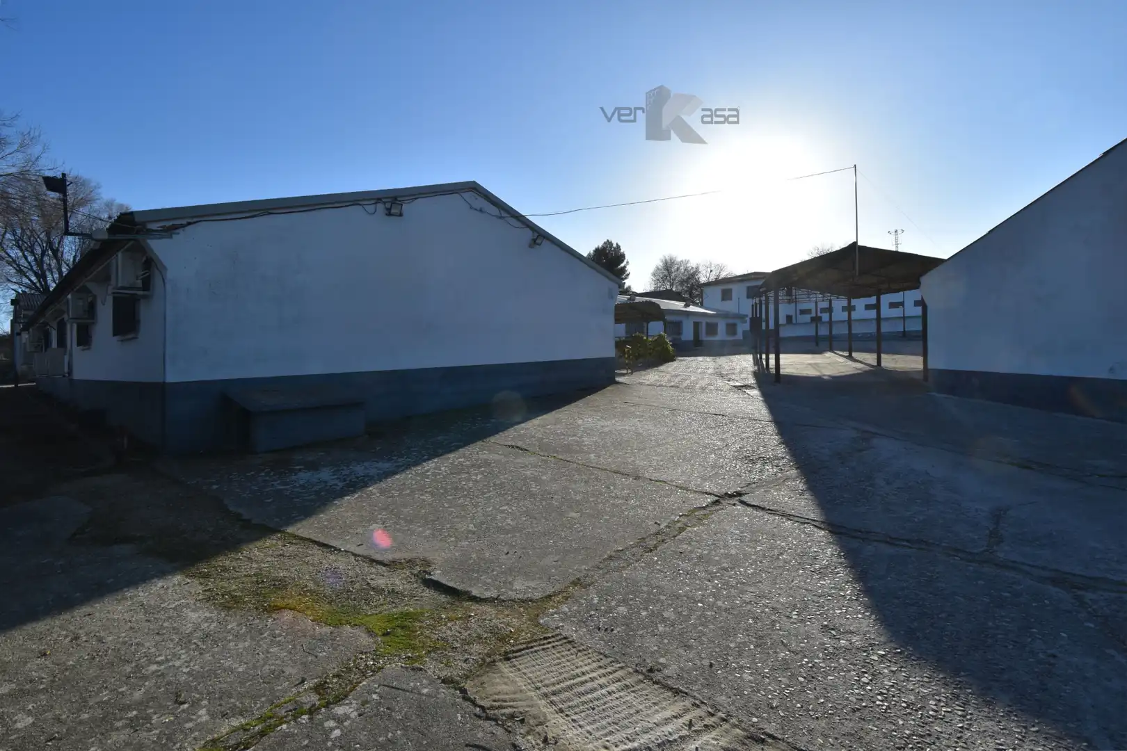 Vista exterior de Nave industrial en venta en Pinto con Calefacción